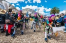 Вирхен дель Кармен карнавал в Писак, Перу