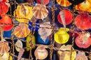 Морские ракушки на туристическом рынке