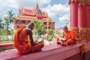Молодые буддисты в Бакльеу, Вьетнам