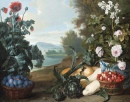 Фрукты, цветы и овощи