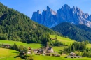 Фунес, Доломитовые Альпы, Италия