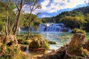 Национальный парк Крка в Хорватии