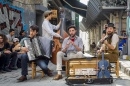 Уличные музыканты в Стамбуле, Турция