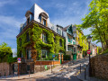 Очаровательные улицы холма Монмартр, Париж