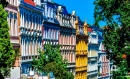 Красочные фасады Гёрлица, Германия