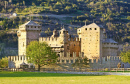 Замок Фенис в Валле-д’Аоста, Италия