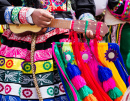 Перуанские танцоры в Куско