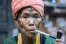 Женщина племени Муун в Мьянме