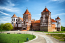 Мирский замок в Беларусии