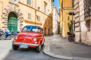 Fiat Nuova 500 в Риме