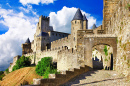 Средневековая Крепость Каркасон, Франция