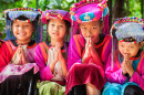 Хмонгские дети в Чиангмае, Таиланд