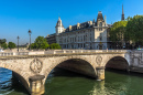 Река Сена, Париж, Франция