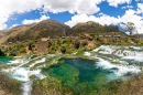 Водопад в Перуанских Андах
