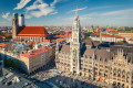 Мюнхен с воздуха, Германия