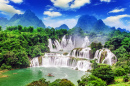 Водопад Банзёк - водопады Дэтянь, Вьетнам