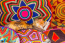 Традиционные марокканские вязаные коврики