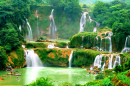 Водопад Дэтянь в Гуанси, Китай