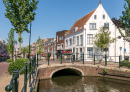 Канал Турфмаркт в Гауде, Нидерланды