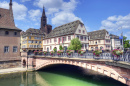 Старая часть города Страсбург, Франция