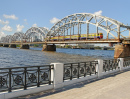 Рижский железнодорожный мост, Латвия