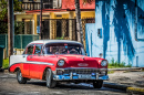 Классический Шевроле в Санта-Кларе, Куба