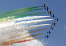 Пилотажная группа итальянских ВВС Фречче Триколори