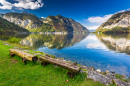 Горное озеро в австрийских Альпах