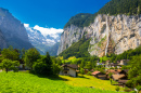 Долина Лаутербруннен, Швейцарские Альпы