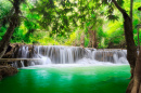 Водопад Хуай Мае Камин, Таиланд