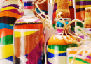 Бутылки с цветным песком