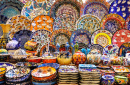 Традиционные турецкие керамические сувениры