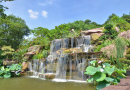 Водопад в китайском саду