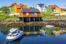 Рыбацкая деревня Хеннингсвер, Норвегия