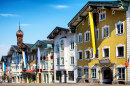 Исторический квартал города Бад-Тёльц, Бавария