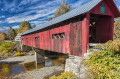 Крытый мост в Вермонте, США