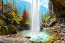 Водопад Перичник, Словения