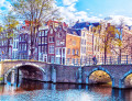 Каналы в Амстердаме, Нидерланды