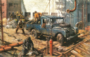 Рекламная открытка Land Rover