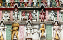Гопурам индуистского храма , Индия