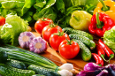 Свежие органические овощи