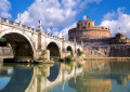 Замок Святого Ангела с мостом, Рим, Италия