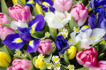 Букет из весенних цветов