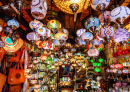 Светильники на рынке Марракеш, Марокко