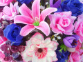 Цветы из ткани