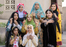 Оманские девушки в традиционной одежде