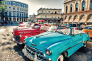 Классические американские авто в Гаване, Куба
