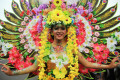 Парад цветов в Индонезии