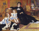 Портрет мадам Шарпантье со своими детьми