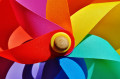 Разноцветная вертушка